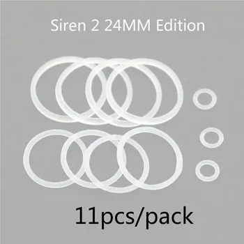 Силиконово о-пръстен FATUBE за Siren 2 24 мм Edition (11 бр./опаковане.) / Siren 2 MTL 22 мм