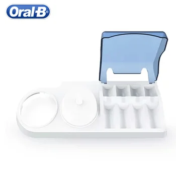 Oral B Електрическа четка за Зъби е Титуляр За електрическа Четка за зъби Подкрепа на Накрайник за четка За зъби за Носене капачка (не включва електрическа четка за зъби)