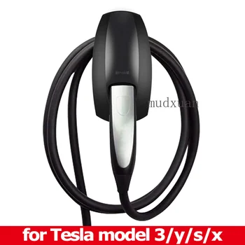 Автомобилен Кабел за зареждане Органайзер за Tesla, Модел 3 Y S X 2021 2022 ЕС/САЩ Държач Зарядно Устройство Конектор Монтиране на Скоба Аксесоари