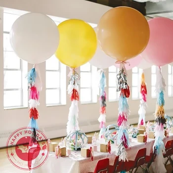 Голям Гелиевый Балон Macarone Усъвършенстван Цветен Латексный Балон Честит Рожден Ден, Сватбена Украса Украса На Масата Аксесоари