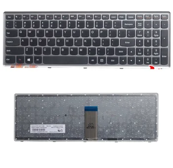 SSEA Нова американска черна за Lenovo IdeaPad U510 U510-IFI Z710 Клавиатура 25205519 PK130SK1A00 9Z.N8RSC.001