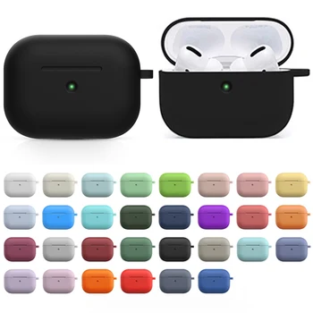 Мек калъф за слушалките от TPU За Apple AirPods Pro, Калъф, зарядно устройство ще захранване Кутия, Чанта За Air Шушулките Pro, Калъф За Безжични Слушалки, Аксесоари, Кожени