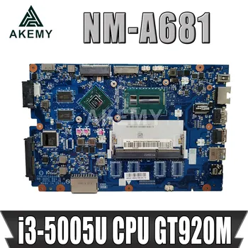 Akemy за Lenovo 100-14IBD В50-50 е абсолютно нова дънна платка за лаптоп CG410/CG510 NM-A681 процесор i3 5005U графичен процесор 920 М DDR3L тестван 100%