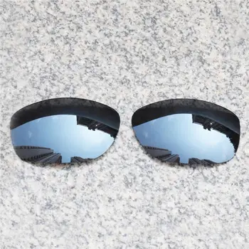 E. O. S Поляризирани подобрени сменяеми лещи за слънчеви очила Oakley-Pit Bull - Черно хромированное Поляризованное огледало