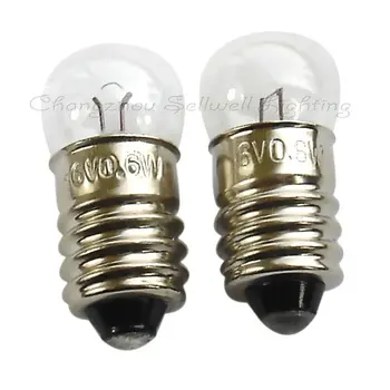 Новост!миниатюрни лампи с нажежаема Жичка E10 G11 6v 0,6 W A052