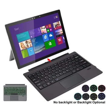 Безжична Bluetooth Клавиатура Подсветка тъчпад Клавиатурата Tablet PC, Лаптоп Игровата Клавиатура Microsoft Surface Pro 3 4 5 6 7 Go