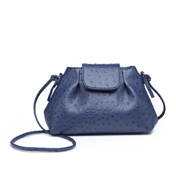 Модерна Елегантна дамска чанта, Летни Модни чанти С Страусиным модел, Висококачествени Ежедневни Дамски чанта-облак От Изкуствена Кожа