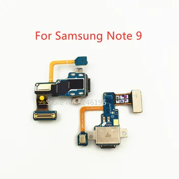 Зареждане Чрез USB Зарядно Устройство, Портове И Конектори Конектор за Док-Станция Гъвкав Кабел За Samsung Galaxy Note 9 Note9 N960F N960U N960N N9600 Оригинален Замени