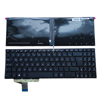 OVY LA клавиатура с подсветка за ASUS vivobook Pro X580 X580GD N580 N580GD Латинска синя клавиатура на лаптоп 0KNB0 5605LA00 ASM17B1 нова