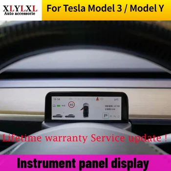 Дисплей на таблото за tesla Model 3 Екран за показване на състоянието на превозното средство за tesla Model Y