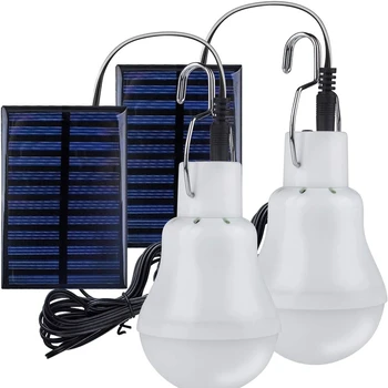 Led Слънчева Лампа Licht Waterdichte Външна 5V Usb Opgeladen Opknoping Спасителна Лампа се захранва от Zonlicht Draagbare Krachtige За помещения
