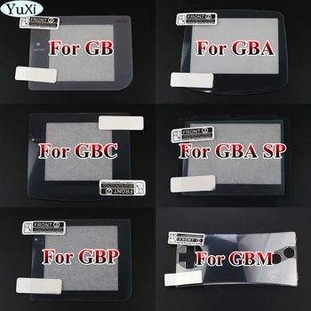 Капачка за обектива на екрана и Защитно Фолио За Gameboy Game Boy За GB, GBC GBP GBM GBA SP Защитно Фолио За екрана на дисплея Пластмаса