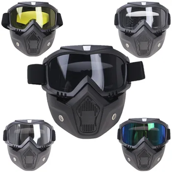 6 цвята бъдат мръсотия под наем ями мотокрос скутер част ретор мотоциклетни очила с шнорхел мото очила за мотокрос KTM goggle