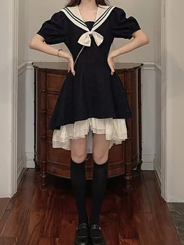 QWEEK Harajuku Kawaii обличане В стил Лолита 