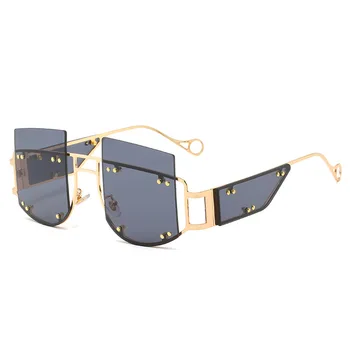 2020 Модни нови дизайнерски рамки за очила, слънчеви очила модерен извънгабаритни луксозни слънчеви очила унисекс, мъжки и дамски слънчеви очила