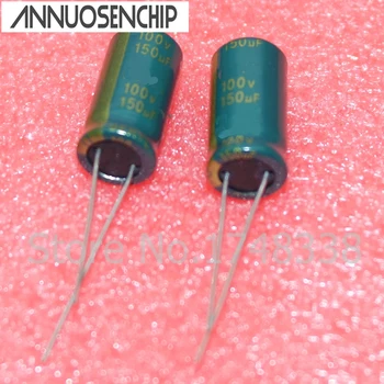 Висока честота на кондензатора на 100-150 icf 105 С ниско съпротивление на електролитно капацитет: 150 icf Обем 100 На: 10*20 мм