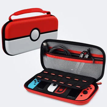Нов Калъф За Съхранение на НЧ Преносим Твърд Калъф от Изкуствена Кожа Чанта за Съхранение Съвместими Nintendo Switch OLED Аксесоари за Конзоли за Игри