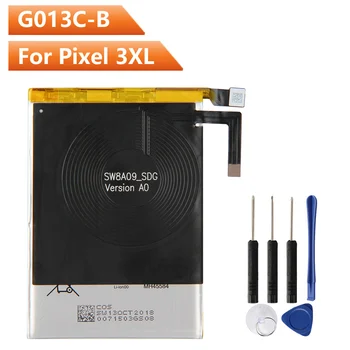 Оригиналната работа на смени батерията G013C-B за Google Pixel 3XL 3430 mah, Натурална батерия G013A-B За Google Pixel 3 Pixel3 2915 ма