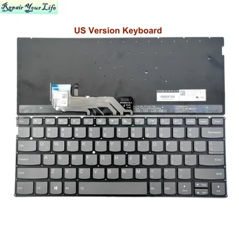Истинска Клавиатура с Подсветка на САЩ за Lenovo Yoga S730-13IML S730-13IWL Клавиатура на лаптоп Швейцарски Френски Немски холандски Хърватски език Нова