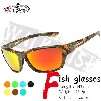 РАЗХОДКА РИБА Поляризирани Риболовни Очила на Мъже, Жени Шофиране Нюанси Мъжки Слънчеви Очила Туризъм Слънчеви Очила Колоездене Слънчеви Очила с UV400 Очила