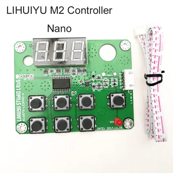 1 комплект LIHUIYU M2 Nano CO2 Лазерна Панел за Управление на Системата Гравьор Нож САМ 3020 3040 3050 4060 K40 Мини Гумен Печат Гравиране