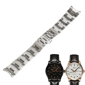 Каишки за ръчни часовници WENTULA за МИДО MULTIFORT m005.430 от неръждаема стомана solid band man