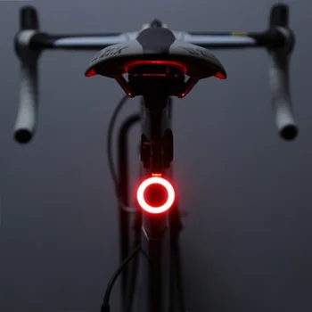 Велосипеден Фенер USB Акумулаторна батерия Led Велосипеден Фенер С Няколко Режима на Осветление, Светкавица, Задна Вело Светлини за Планински Велосипеди, Аксесоари