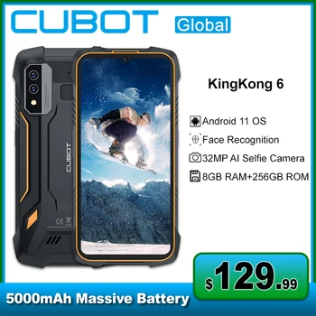 Cubot KingKong 6 Здрав Телефон IP68 и IP69K 6,088 