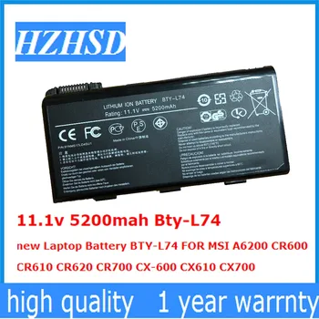 11,1 На 5200 mah I-L74 нова Батерия за лаптоп I-L74 ЗА MSI A6200 CR600 CR610 CR620 CR700 CX-600 CX610 CX700