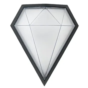 18 Вата Нов Diamond Монтиран На Стената Лампа Вила Портата На Градината На Двора Супер Ярък Врата Закрит И Открит Балкон