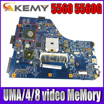 Akemy За Acer Aspire 5560 5560G 10338-1 дънна платка на лаптоп дънна платка 5560G 10338-1 дънна платка с графичен процесор DDR3