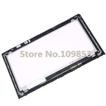 За Lenovo Ideapad Y700-15 y700 15ISK Предно Стъкло LCD Панел на Дисплея Не е Сензорен с рамка рамка 1920*1080