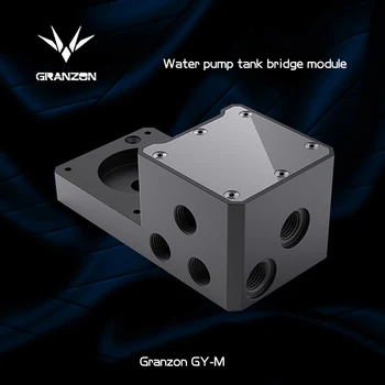 Bykski Granzon GYM, Корпус ITX Gamer Конектор Модул Мост Водно Охлаждане, Резервоар За Веи PMD3 Помпа Радиатор серията GH