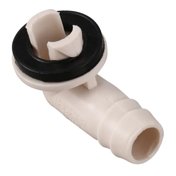 Свързващ тръбен накрайник тоалетна маркуч климатик ac с гумен пръстен за мини сплит-системи и прозорец климатик 3/5 инча (15 мм)