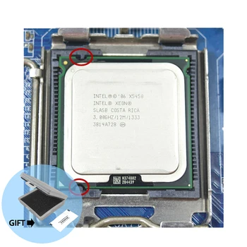 Процесор Xeon X5450 3,0 Ghz, 12 MB 1333 Mhz SLBBE SLASB, близък до Core 2 Quad q9650, работи на дънната платка LGA775