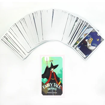 Магическа колода Таро, публикувана от издателство Golden Age за начинаещи, комплект от 78 карти, 6 допълнителни придворни карти с участието на сладък животни, комплект за игра на карти