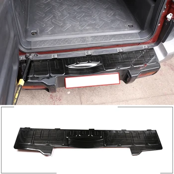 За 2007-2021 Toyota FJ Cruiser защита праг на багажника на колата от неръждаема стомана, защита на задната броня, декоративни панели, декоративни интериорни детайли