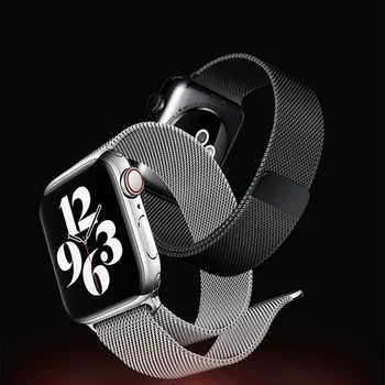 Магнитна Линия За Apple Watch Band 44 мм 45 мм Ultra 49 мм 40 мм 41 мм 42 мм, 38 мм и 45 мм гривна iWatch series 7 se 3 4 5 6 8 Каишка