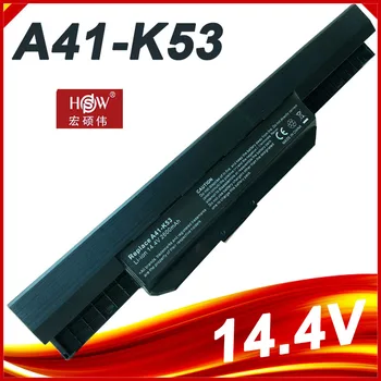 14,4 v 4 Клетки батерия за лаптоп A32-K53 A41-K53 за ASUS K53 K53E X54C X53S X53 K53S X53E